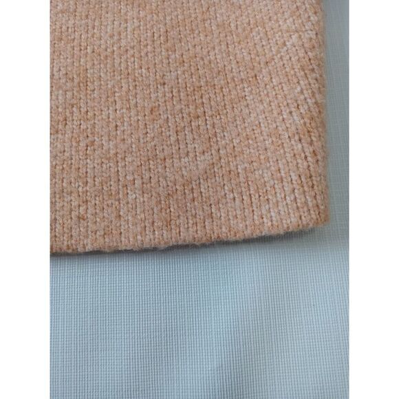 LA Hearts Orange Soft Tight Knit Flower Design Cropped Tank Top Women's Medium - Picture 11 of 12